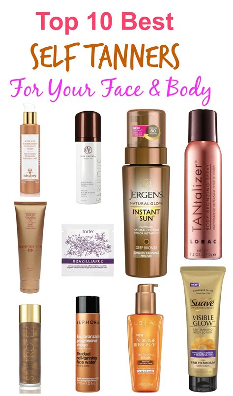 best tan for face.